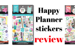 Watercolor Sticker Book de Happy Planner: Review